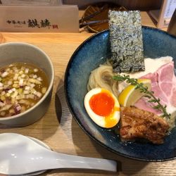 鰹昆布水つけそば