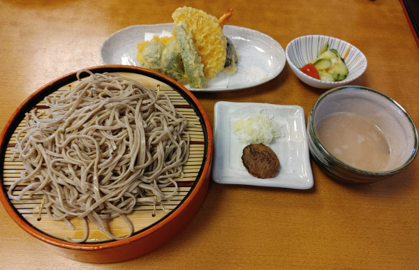 「高遠天ざるそば(1,600円)」@高遠そば 入野家の写真