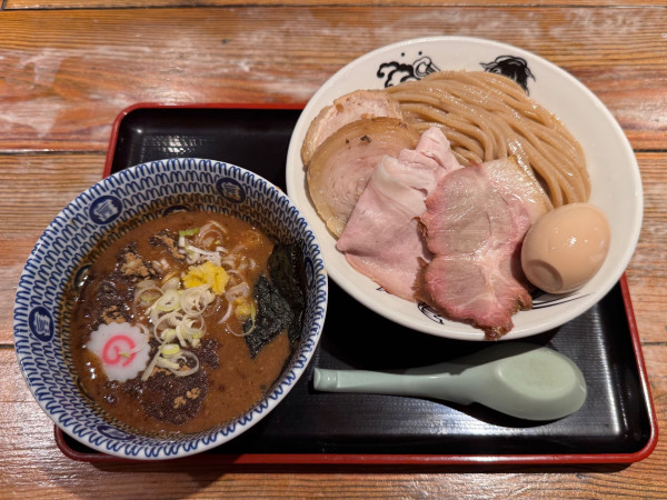 「特製濃厚つけめん」@松戸中華そば 富田食堂の写真