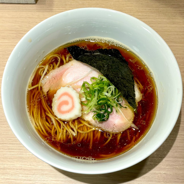 「地鶏と鰹の中華そば」@中華そば 四つ葉の写真