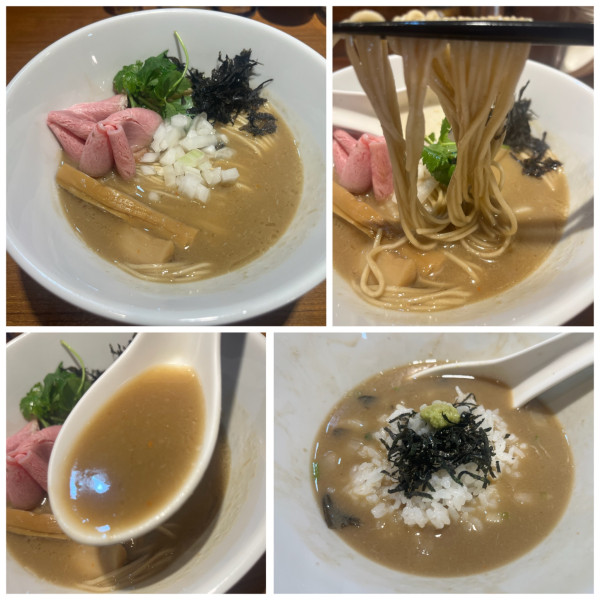 「【限定】蟹味噌濃厚白湯ラーメン1280円追飯140円」@寿製麺よしかわ 川越店の写真
