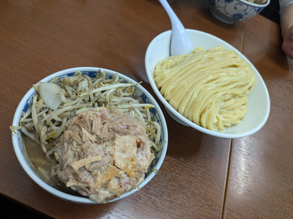 「野菜つけチャーシュー大盛り」@ラーメン ひかりの写真