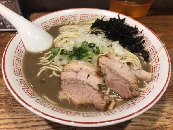 「濃厚煮干そば大盛 900円」@煮干中華そば専門 煮干丸の写真