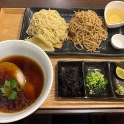 【夏季限定】つけ麺（3種の麺の合盛り.醤油）