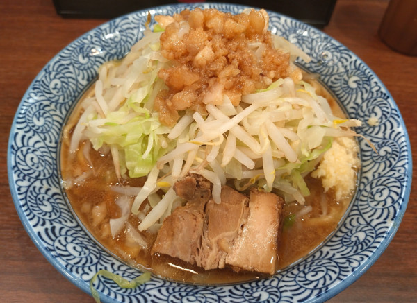 「ミニラーメン（無料券使用）」@ラーメン 川越田田の写真