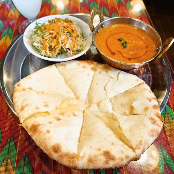 「Ｂセット＋チーズナンに変更」@JAY GANESHAの写真