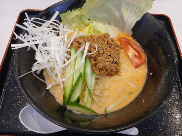 「冷やし担々麵 1100円」@徳栄の写真