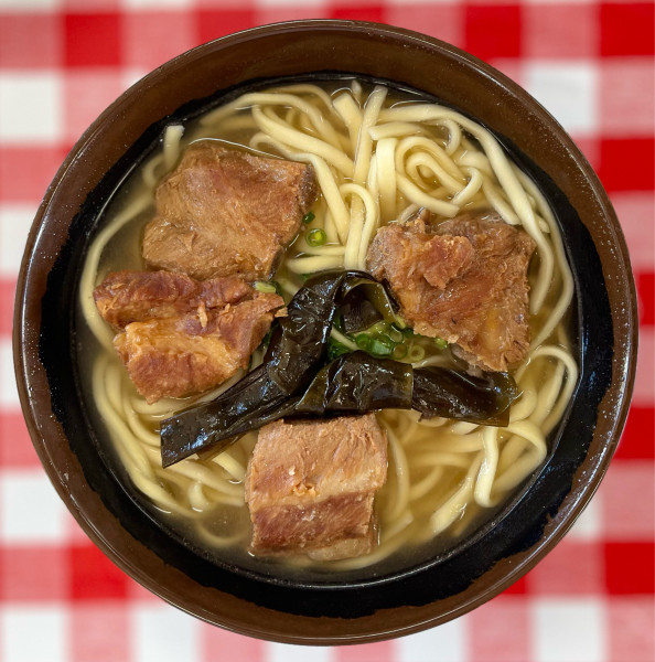 「ソーキそば(大盛)」@宮里そばの写真