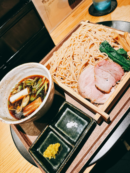 「鴨だしつけめん」@鴨中華そば 楓の写真