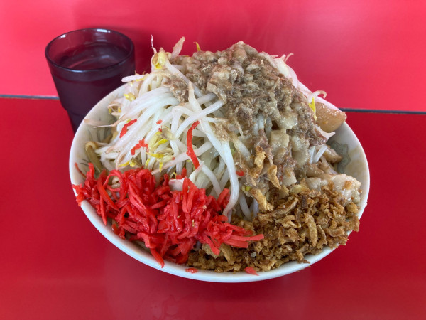 「汁なし　¥950」@ラーメン二郎 ひたちなか店の写真