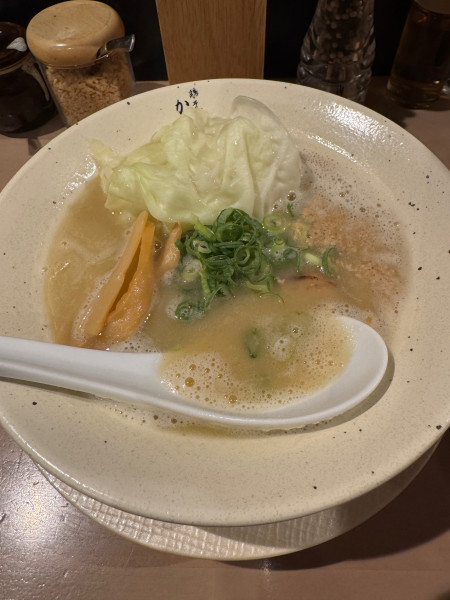 「濃熟鶏そば　¥1000」@鶏そば かぐら屋 西新宿店の写真