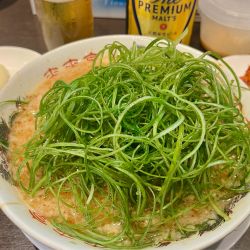 こってり葱ラーメン バリカタ