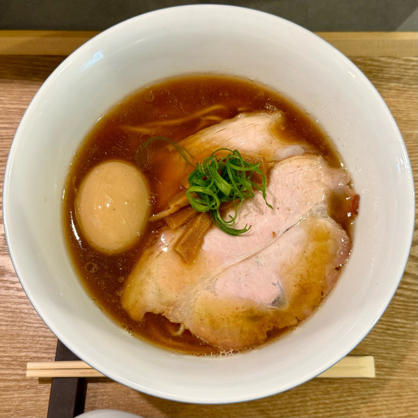 「味玉鰹醤油らぁめん ¥1,200」@Bonito Noodle RAIKの写真