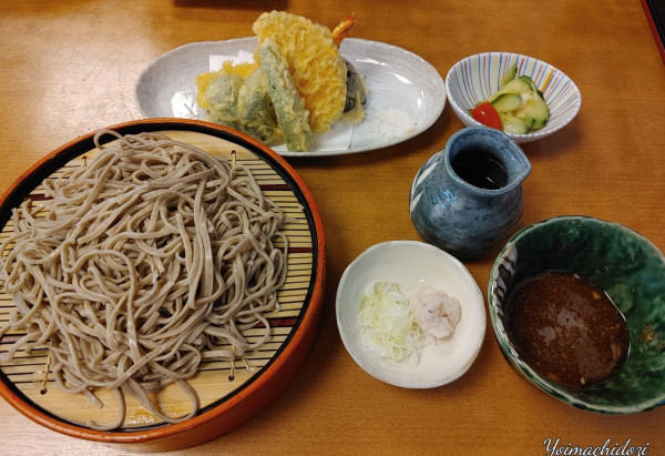 「辛味おろし天ざる（1,600円）」@高遠そば 入野家の写真