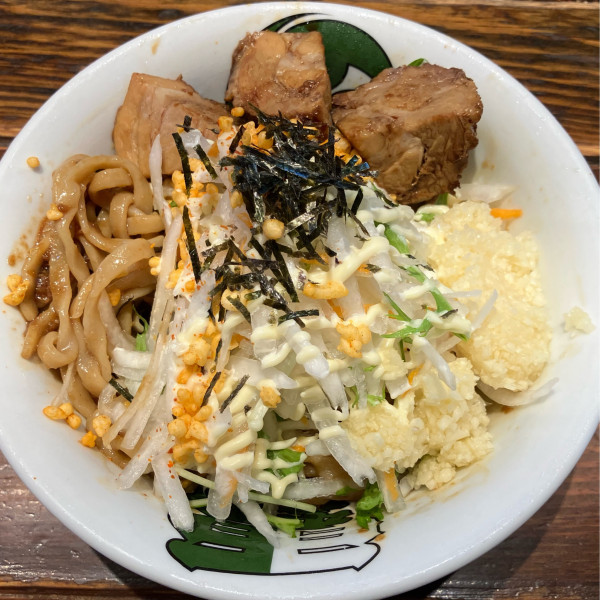 「冷やし雷ミニ950円」@雷 船橋駅前店の写真