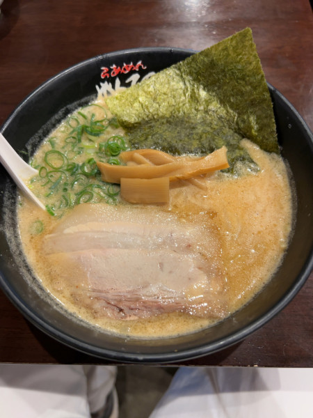 「味噌らあめん（900円）」@らあめん がんてつ 道の駅奈井江店の写真