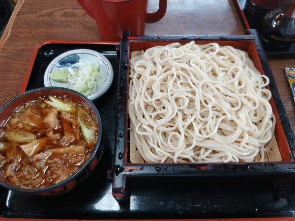 「田舎せいろ 850円」@そば処 大むら 東伊興町店の写真