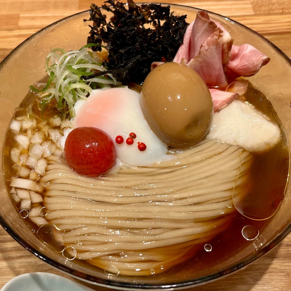 「【限定】冷香麺」@つけ蕎麦 津桜の写真