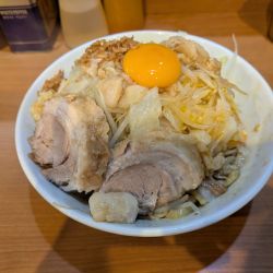 小ラーメン　汁なし