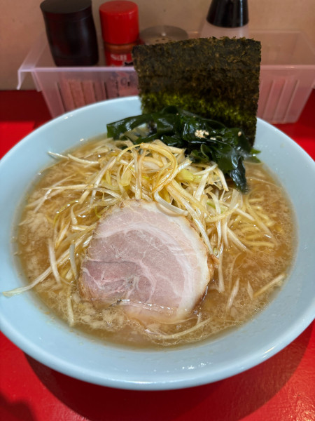 「ネギラーメン」@ラーメンショップ ○化 土浦店の写真