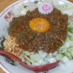 【限定】キーマカレー油そば