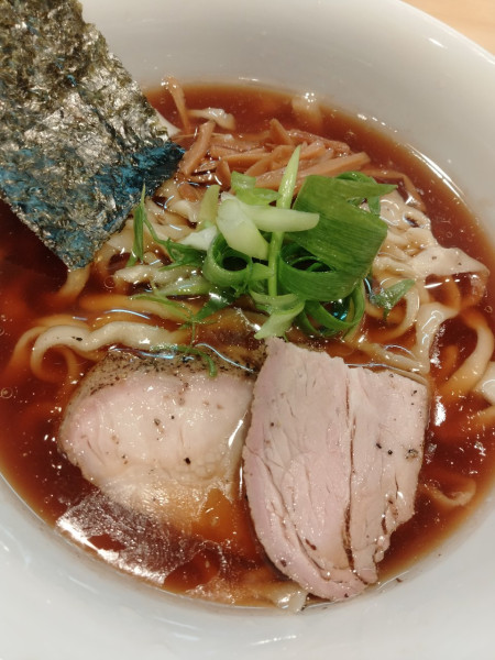 「軍鶏そば醤油」@麺庭 つむぎの写真