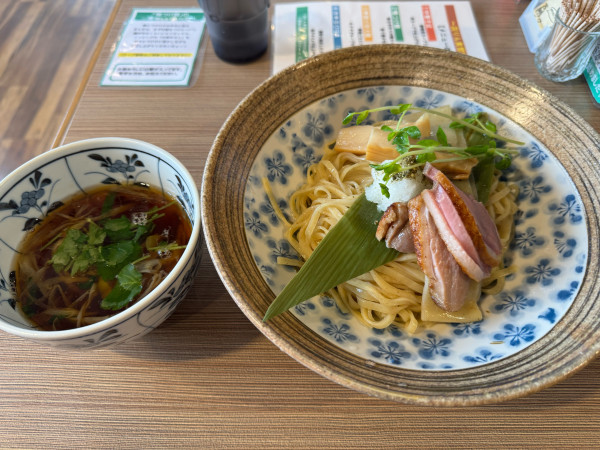 「鴨つけ麺」@㐂りん食堂の写真