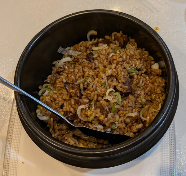 「豚角煮チャーハン1,280円」@四川名菜料理 四川陳麻婆の写真