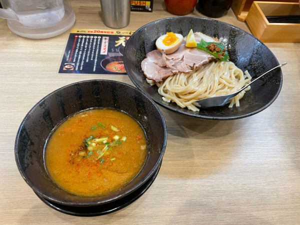 「濃厚えびつけめん（9月限定）」@つけめん TETSU 所沢店の写真