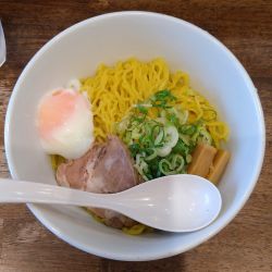 味噌油そば＋温玉