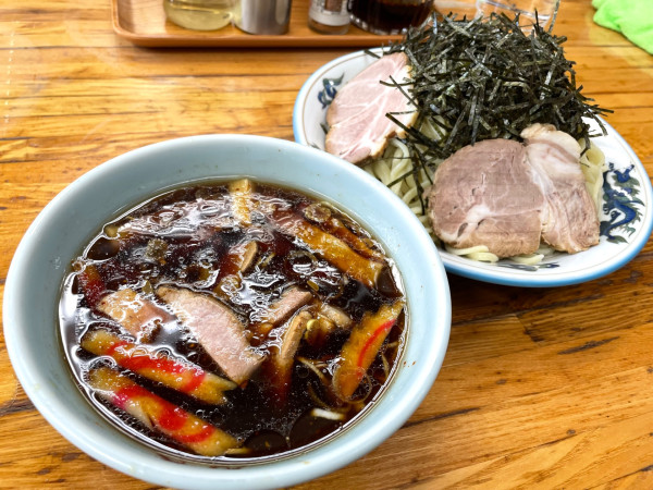 「つけざる大盛チャーシュー３枚」@丸長 坂戸店の写真