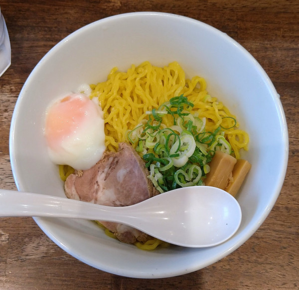 「味噌油そば＋温玉」@麺屋 翔 みそ処の写真