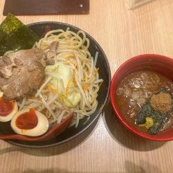 全部のせ特濃つけ麺大盛り（1460円）