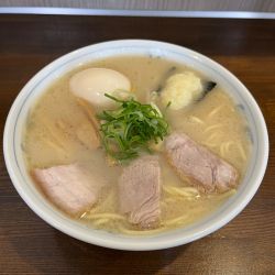 中華そば味付玉子入（小）＋にんにく