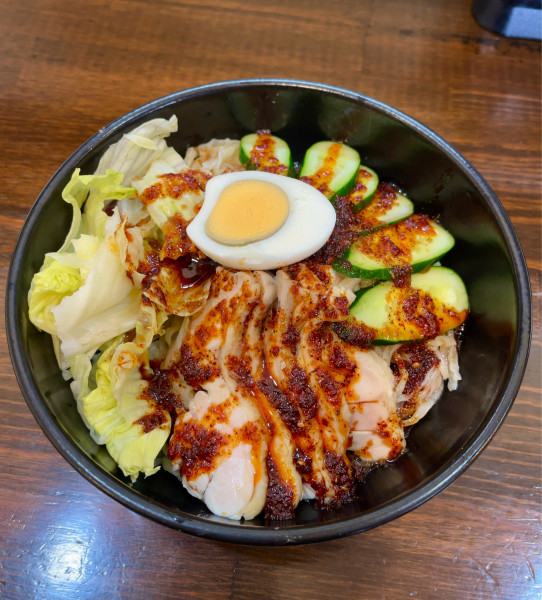 「四川風冷やしまぜ麺（1300円）」@醤油ラーメン専門店 一仁の写真