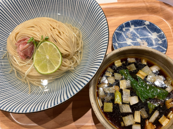 「昆布水つけ麺冷」@麺処 ぐり虎 広島ミナモア店の写真