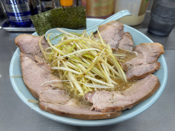 「ネギチャーシューメン」@ラーメンショップ 坂東店の写真