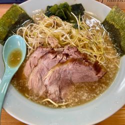 ネギチャーシュー麺 中盛  ネギダブル