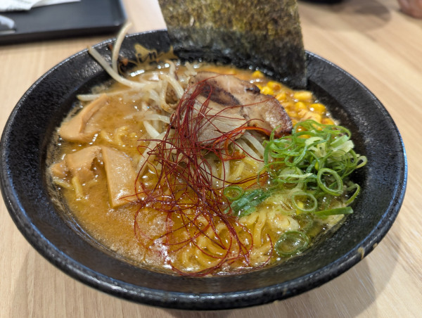 「#北海道じゃが白湯味噌バターコーンラーメン」@全国ご当地グルメ屋台 セブンパークアリオ柏店の写真