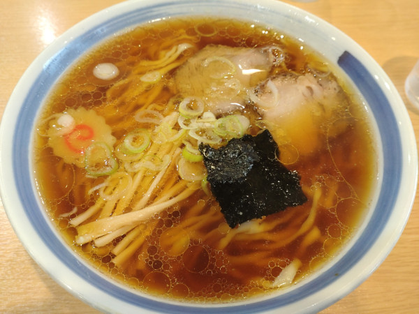 「中華そば820円」@山形ラーメン 金ちゃんの写真