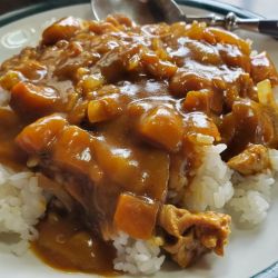 スタミナカレー（半ラーメン付）