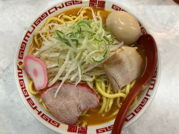 「味玉味噌ラーメン」@MISO HANAMICHI 本店の写真