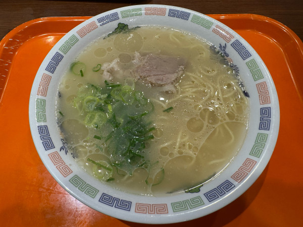 「博多ラーメン　290円」@博多ラーメン はかたや 川端店の写真
