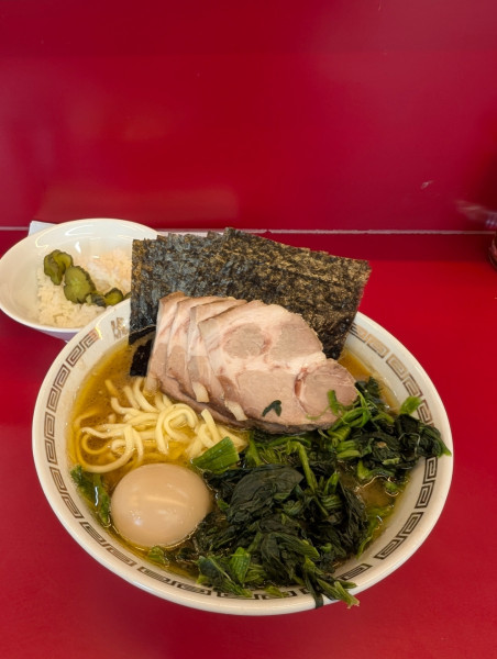 「武州ら〜めん 中盛」@家系ラーメン 佐々喜家の写真
