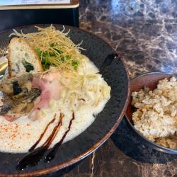 極み濃厚鯛1180円、ご飯ランチセット150円