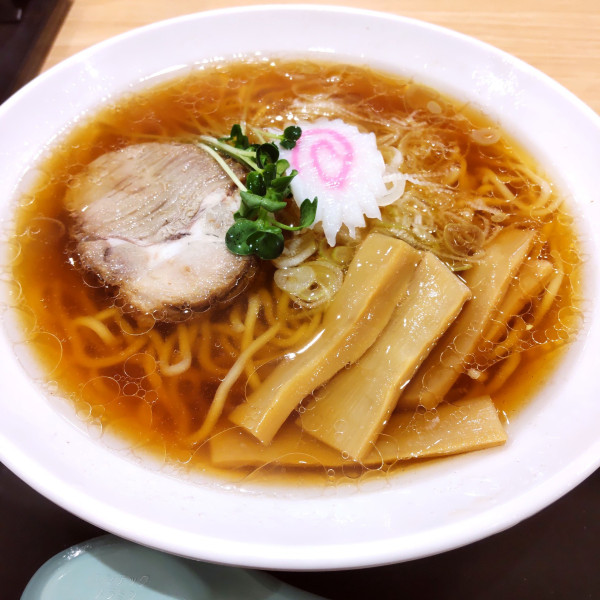 「上河内醤油ラーメン（￥800）」@KAMIKAWCHI GARDENの写真