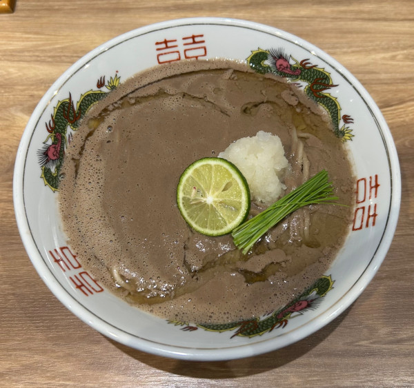 「限定 北海道産濃厚新秋刀魚そば ¥1200」@麺庵 利休の写真