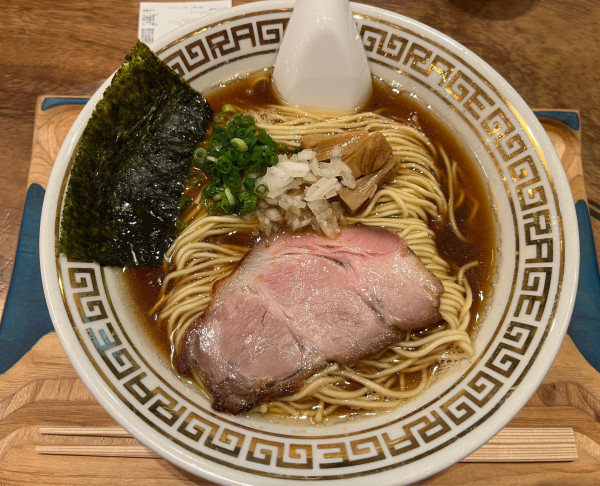 「淡麗煮干そば」@麺尊RAGE 麻布台ヒルズの写真