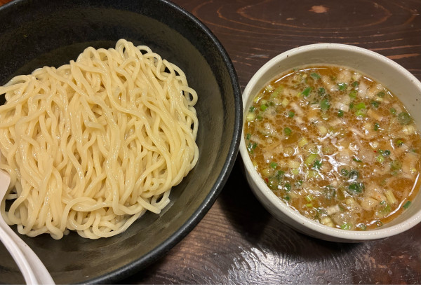 「つけ麺　870円」@鶏の穴の写真