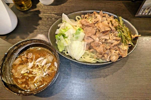 「肉汁つけ(松)大盛」@弐昇 早稲田の写真